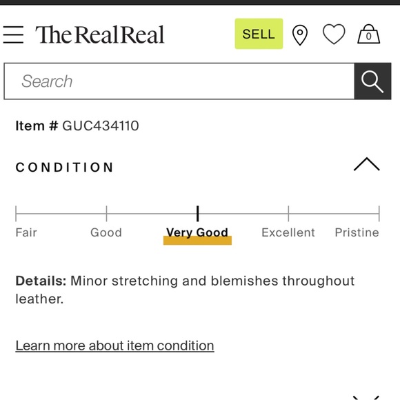 *AUTHENTIC Patent Leather Black GUCCI Belt Pre-Owned